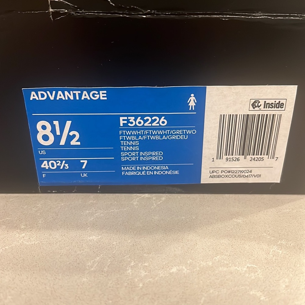 Adidas advantage cloudfoam comfort sneaker - Picture 6 of 6